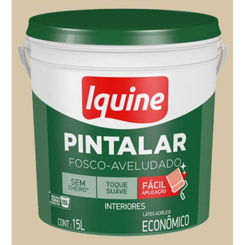 Tinta-Economica-Acrilica-Fosco-Pintalar-Areia-15L-Iquine