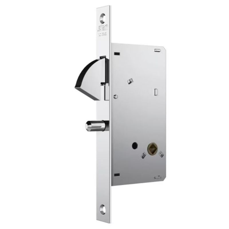 Fechadura-Banheiro-Roseta-Redonda-Bico-de-Papagaio-950-45mm-Aco-Inox