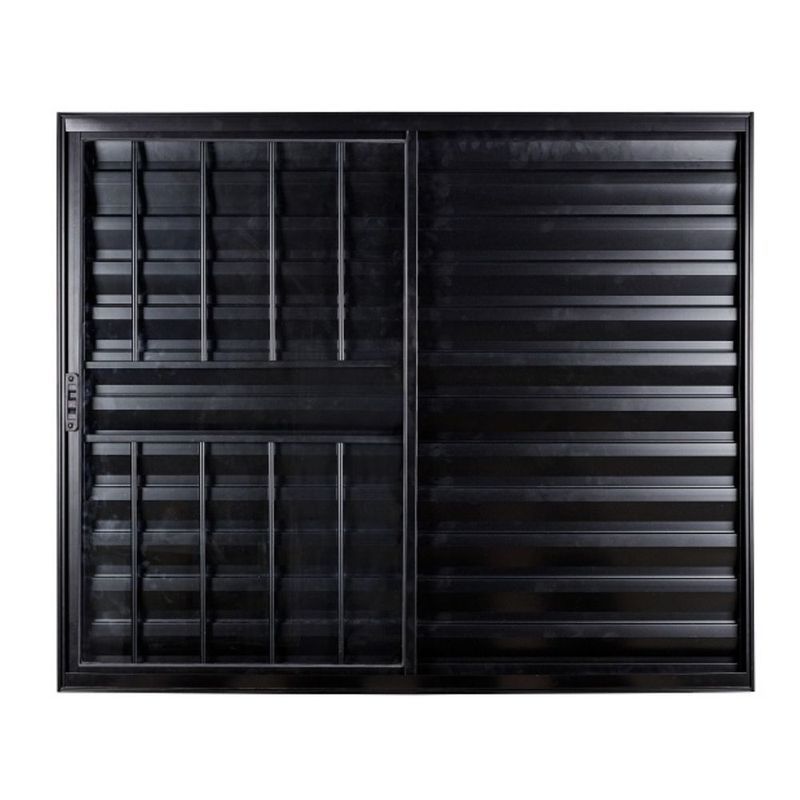 Veneziana-3-Folhas-com-Grade-Aluminio-Preto-100x120cm