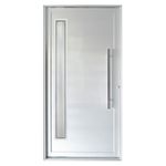 Porta-Pivotante-Aluminio-Branco-com-Puxador-e-Visor-Esquerdo-210x100cm