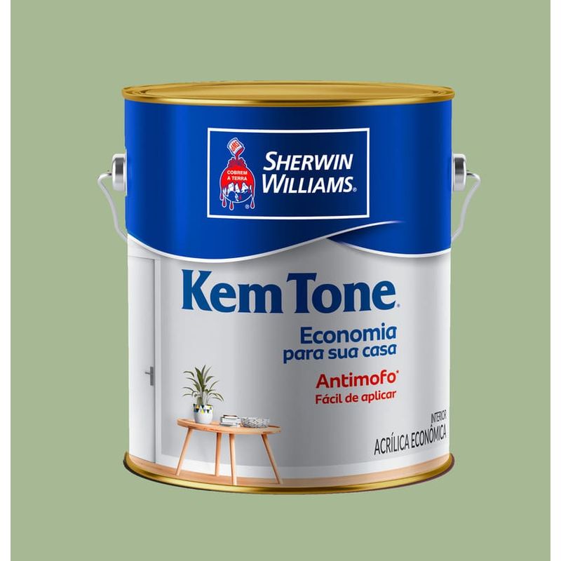Tinta-Economica-Acrilica-Fosco-Kemtone-Verde-Kiwi-36L