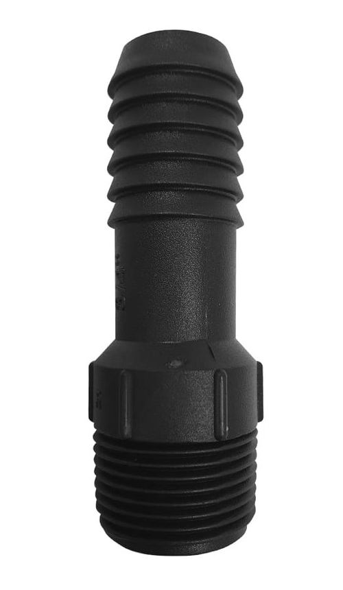 Adaptador Interno Rosca Macho Espigão Preto 1/2" Amanco