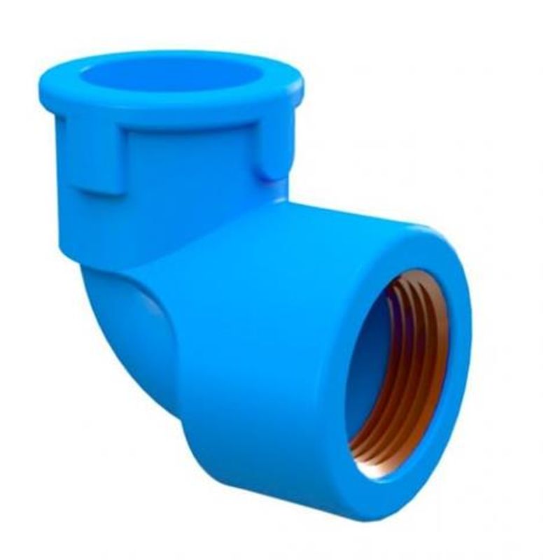 Joelho-90-Soldavel-com-Bucha-de-Latao-Azul-PVC-25mm-x-3-4--Tigre