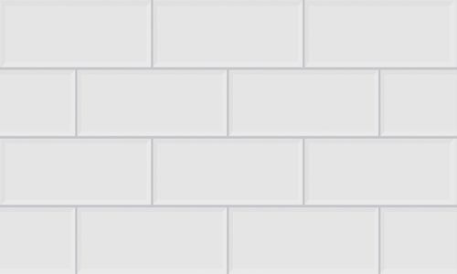 Revestimento York Delux Retificado Brilhante Branco 39x75cm 2,06m2