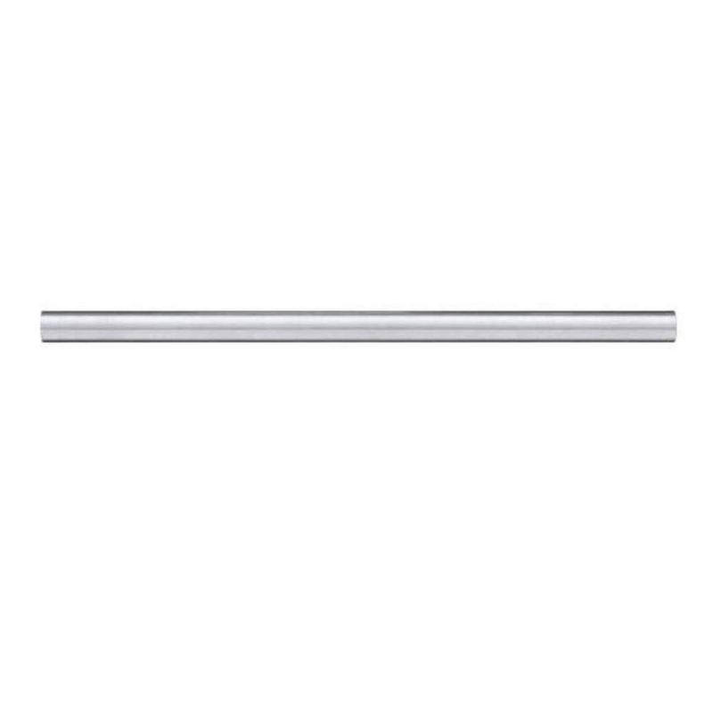 Puxador-Tubular-sem-Friso-160mm-Aluminio-Acetinado