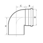 Joelho-90-Esgoto-Serie-Normal-PVC-DN-50-Fortlev