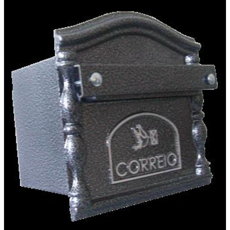 Caixa-de-Correio-Decora-19x16x19cm-Aluminio-Preto