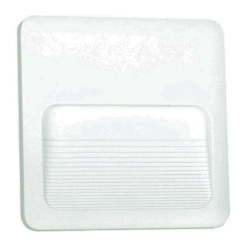 Balizador-LED-Sobrepor-Branco-2W-IP65-120-Lumens-Luz-Amarela