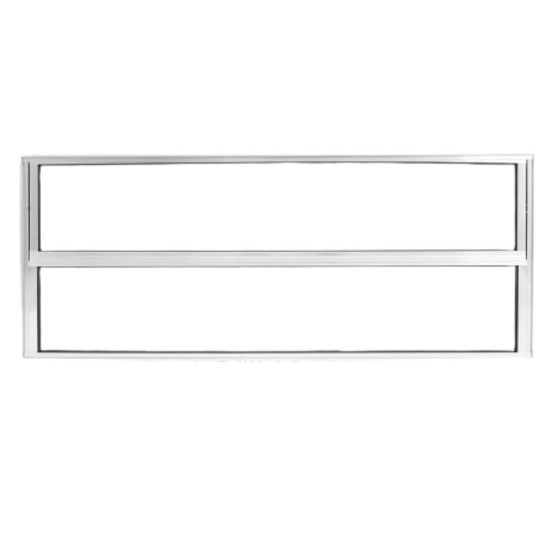 Janela-Basculante-Vidro-Boreal-Aluminio-Brilhante-40x100cm