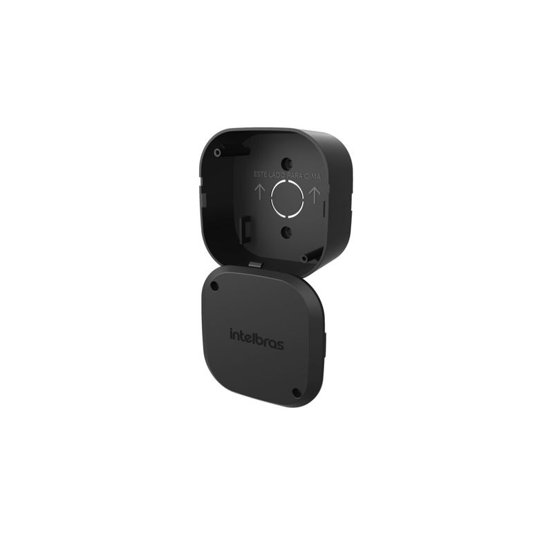 Caixa-de-Passagem-para-CFTV-VBOX-1100-Interna-102x101x53mm-Preta