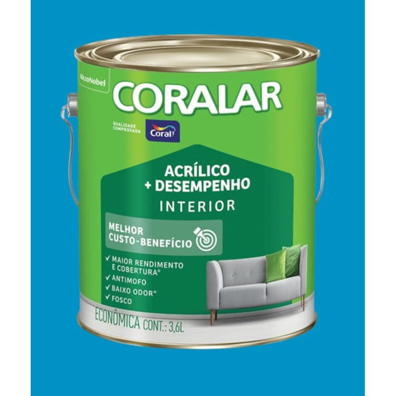 Tinta-Economica-Acrilica-Fosco---Desempenho-Oceano-36L-Coralar