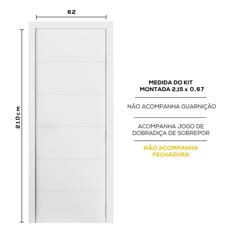 Kit-Porta-MDP-Bella-Branco-Reversivel-sem-Fechadura-Bt-12-210x62cm