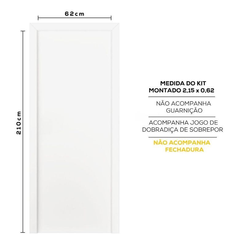 Kit-Porta-Colmeia-Lisa-Branco-Reversivel-sem-Fechadura-Bt-8-210x62cm