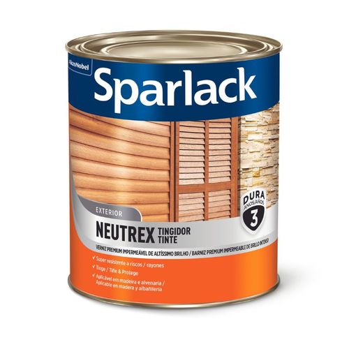 Verniz Premium Sintético Brilhante Neutrex Imbuia 0,9L Coral