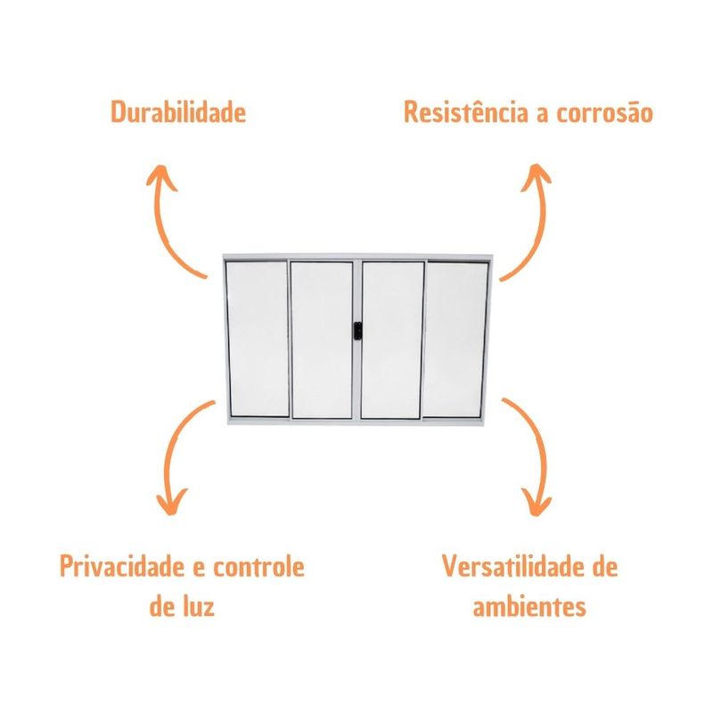 Janela-de-Correr-4-Folhas-sem-Grade-Aluminio-Branco-100x120cm