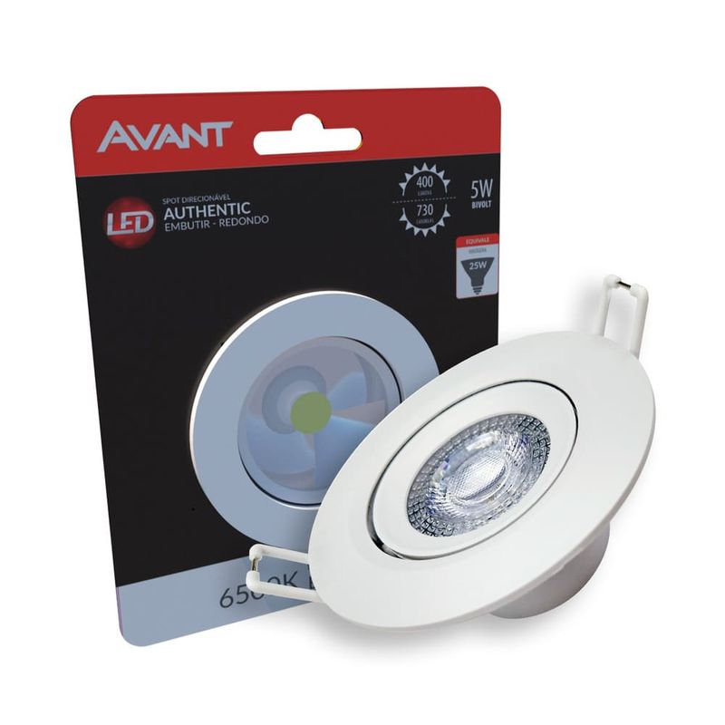 Spot-de-LED-Supimpa-Embutir-Redondo-Branco-5W-400-Lumens-Luz-Branca