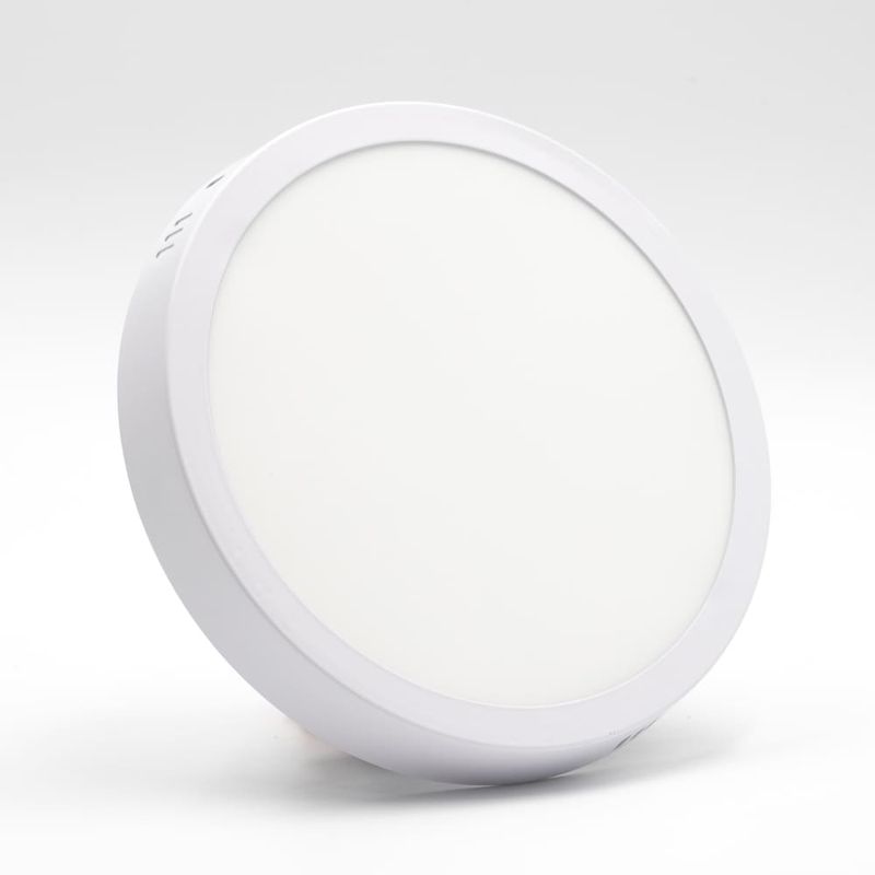 Painel-de-LED-Sobrepor-18W-21cm-1350-Lumens-Luz-Amarela