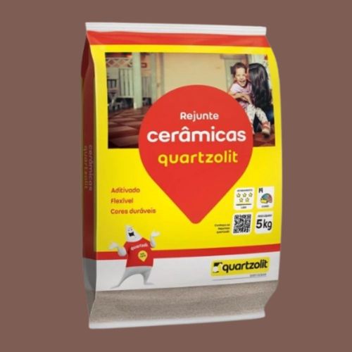 Rejunte Cerâmica Café 5kg Quartzolit