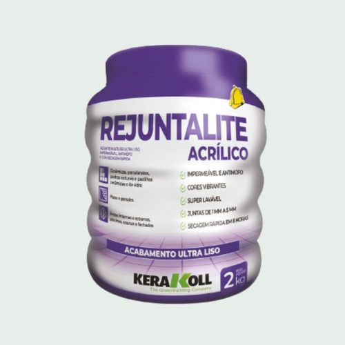 Rejunte Rejuntalite Acrílico Menta 2kg Kerakoll