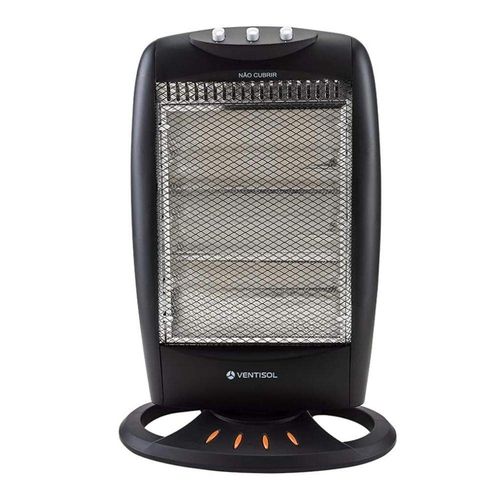 Aquecedor Halógeno AH-01 Preto 1200W 127V