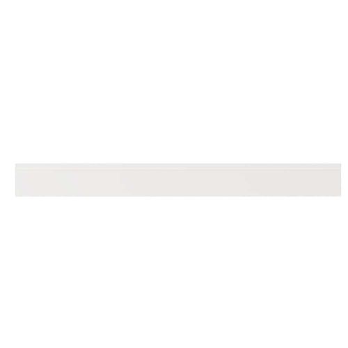 Rodapé MDF Hidrofugo Branco Frisado 15x270cm