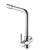 Monocomando-para-Cozinha-Mesa-Bica-Alta-Cromado-Luxo-com-Saida-Filtro
