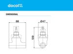 Base-para-Registro-de-Pressao-MVS-4416-para-Tubulacao-PPR-20mm-Docol