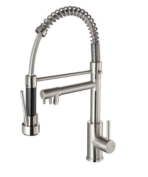 Monocomando para Cozinha Mesa Bica Alta 1/4V Cromado Gourmet Flex 48cm