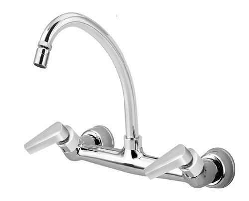 Misturador para Cozinha Parede 1/4V Cromado Clock 2161 com Articulador