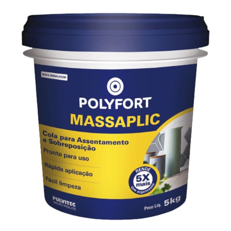 Cola-para-Assentamento-Massaplic-Polyfort-Branco-5Kg-Pulvitec