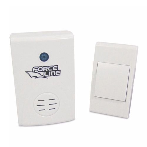 Campainha sem Fio 36 Toques Alcance 100 Metros à Pilha Bivolt