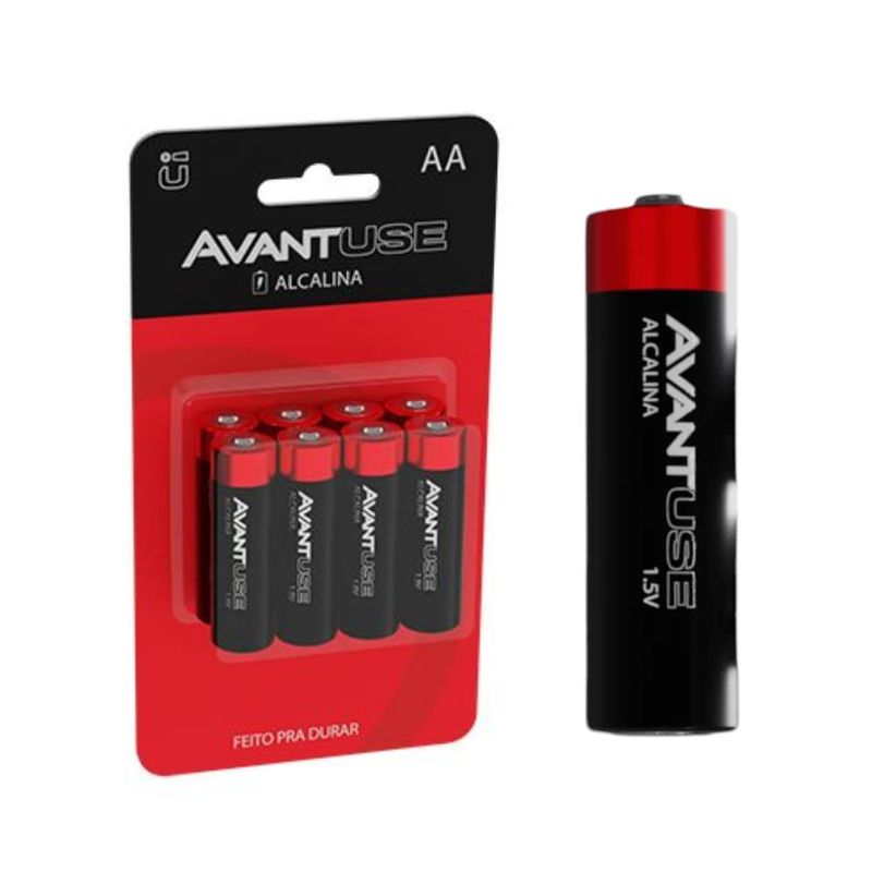 Pilha-Alcalina-1.5V-Tipo-AA-Blister-com-8-Unidades