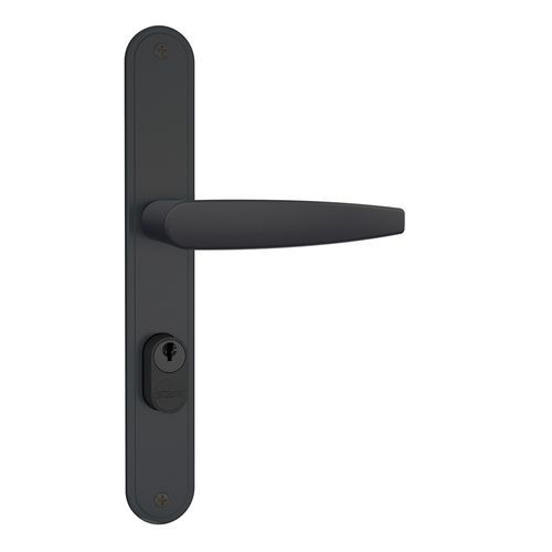 Fechadura Externa Espelho Serralheiro 20MM 601/33 Preto Fosco