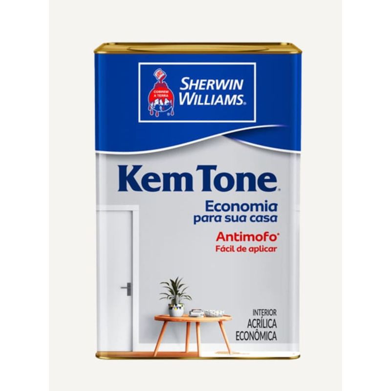 Tinta-Economica-Acrilica-Fosco-Kemtone-Branco-18L