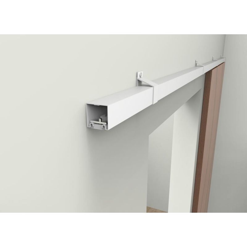 Kit-para-Porta-de-Correr-Concavo-04-Rodizios-2m-60kg-Aluminio-Branco