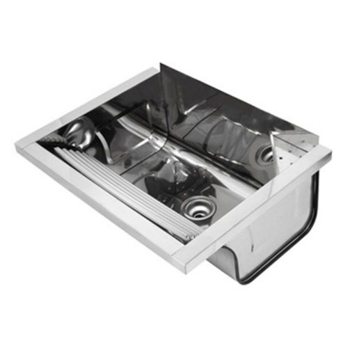 Tanque TS550 com Espelho Aço Inox 10850 47,5X63cm 35L