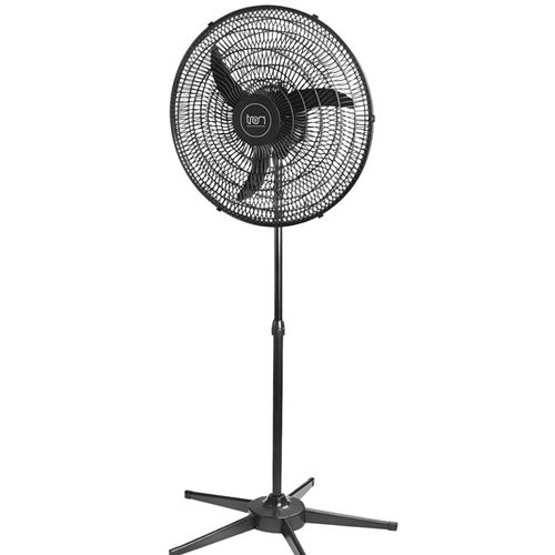 Ventilador de Coluna Preto com 3 Pás 60cm 140W Bivolt