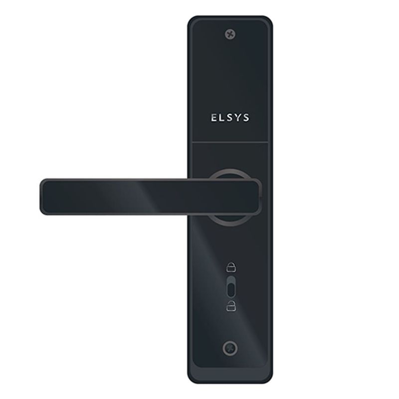 Fechadura-Digital-de-Embutir-com-Biometria-e-Wifi-DE4000B-Preto