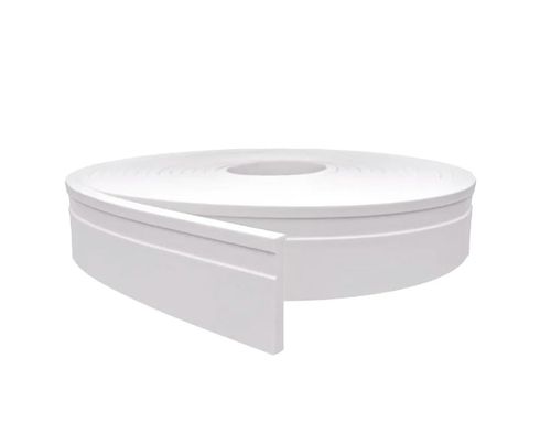 Rodapé EVA Autocolante RP16 Branco 7cmx5m
