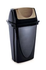 Lixeira-Eco-Basculante-118L-Preta-com-Tampa-Plasutil