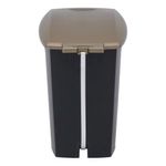 Lixeira-Eco-com-Pedal-7L-Preta-com-Tampa-Plasutil