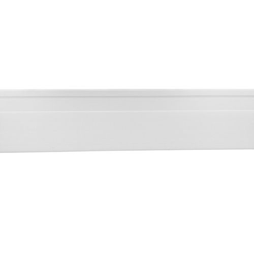 Rodapé PVC 1 Master Branco Frisado 10x240cm