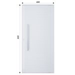 Porta-Pivotante-Aluminio-Branco-com-Puxador-Direito-210x100cm