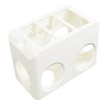 Kit-Condulete-PVC-3-4--3-Postos-2-Conectores-5-Tampoes-Equille-Branco