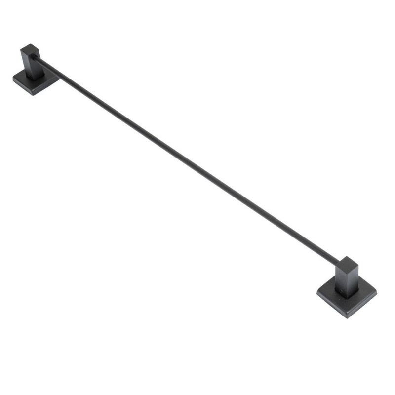 Porta-Toalha-de-Banho-Quadra-com-Barra-Reta-Preto-Fosco
