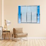 Janela-de-Correr-2-Folhas-sem-Grade-Aluminio-Brilhante-100x150cm