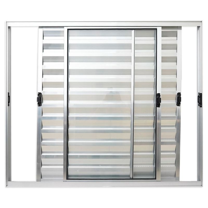 Veneziana-3-Folhas-sem-Grade-Aluminio-Brilhante-100x100cm