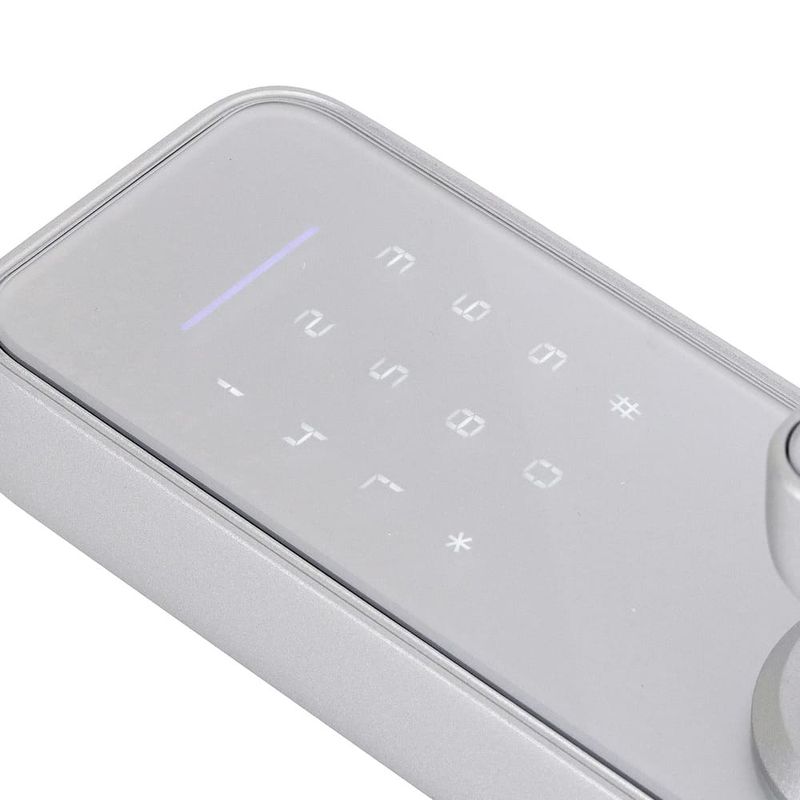 Fechadura-Digital-de-Embutir-com-Biometria-e-Wifi-DE4000B-Prata