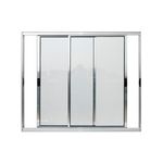 Janela-de-Correr-2-Folhas-sem-Grade-Aluminio-Brilhante-100x100cm