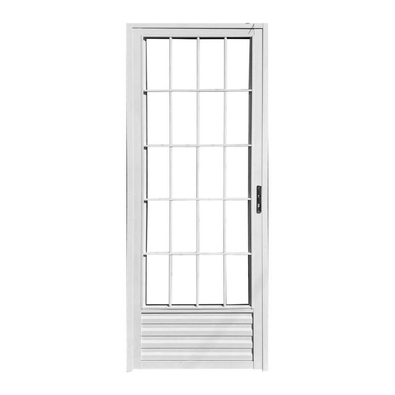 Porta-Palito-Aluminio-Branco-Vidro-Liso-Esquerdo-210x80cm